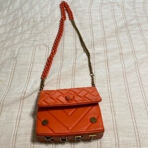 Burnt orange chain crossbody Kensington Kurt Geiger used bag